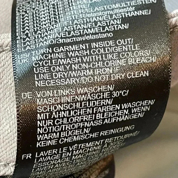 NYDJ Jeans Women Plus Size 28 Curves 360 Slim Straight Ankle Leg Gray NEW - Picture 6 of 14